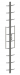 Cleat Ladder TBA 2U á 3m Hot-dip galvanized